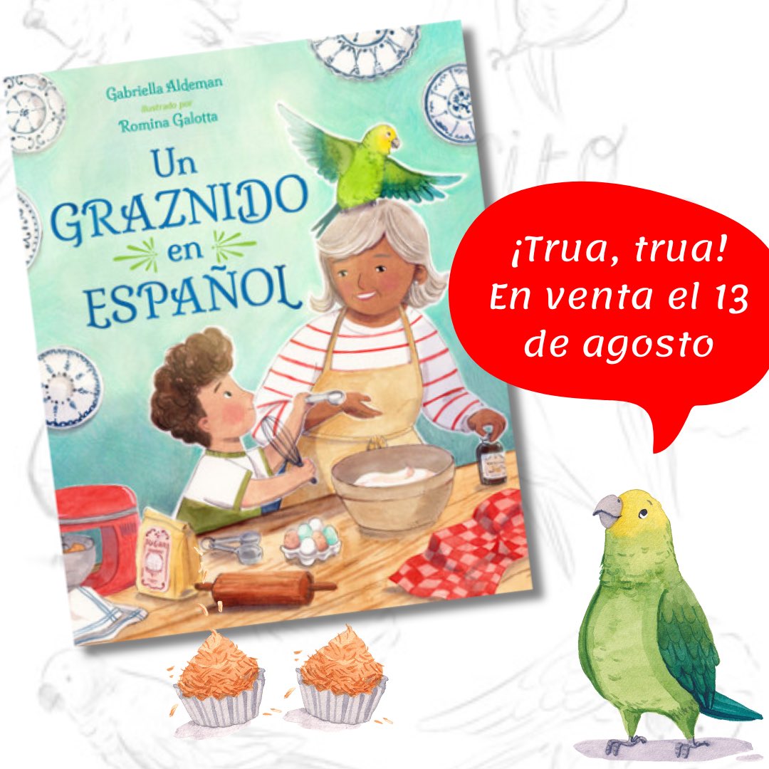 Max isn’t confident with his Spanish, especially rolling his Rs, and his cousins always tease him about it… Squawk along as Max finds his Spanish speaking voice this August 13! 🔗Or preorder now: penguinrandomhouse.com/books/741284/s…