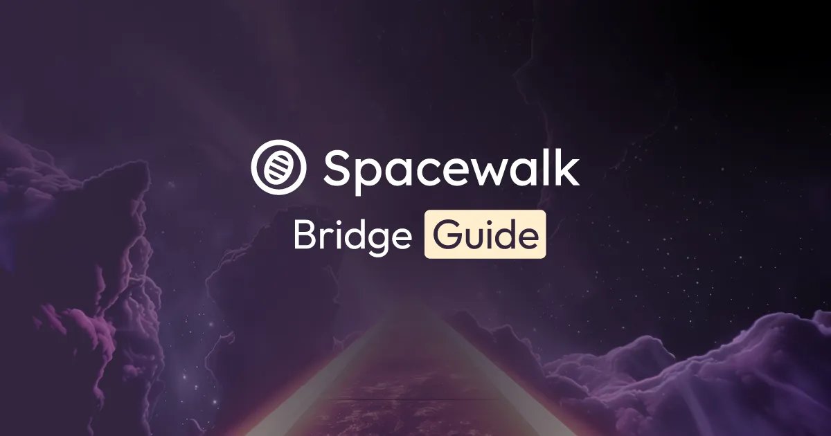 ICYMI: Spacewalk Bridge has officially launched, seamlessly connecting @StellarOrg and @Polkadot 🌉 If you've already tried it, share your feedback below. If not, click our guide below to learn how to get started 👇 medium.com/pendulum-chain…