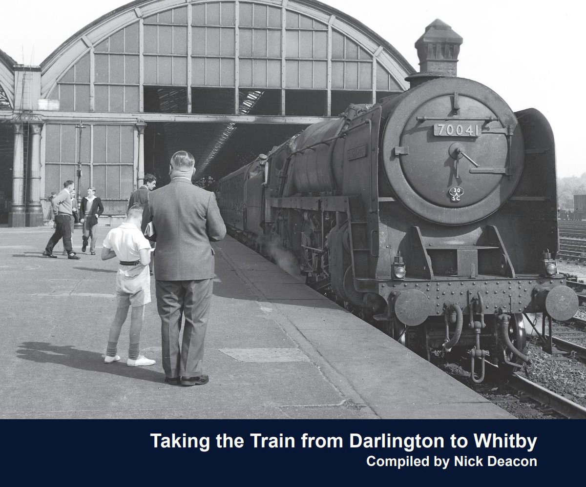 Out Now - Taking the Train from Darlington to Whitby by Nick Deacon

Available to purchase here: ttpublishing.co.uk/.../taking-the…

#transport #transporttreasury #ukrail #trains #locomotives #ukrailway #heritagerailway #trainstation #rail #railroad #publishing #books