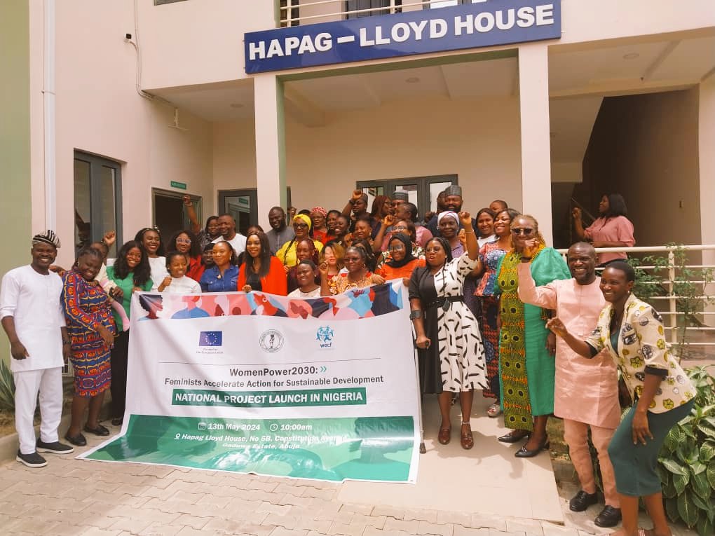 Cross section of participants @WEP_Nigeria #WomenPower2030 Feminist Accelerate Action for Sustainable Development event & Climate Justice Advocacy Mentorship Program Launch .
#AfricaFeminism #FeministLeadership #LeaveNoOneBehind #SDGs #SDGRadio #SDGRadioNG #BeTheFuture