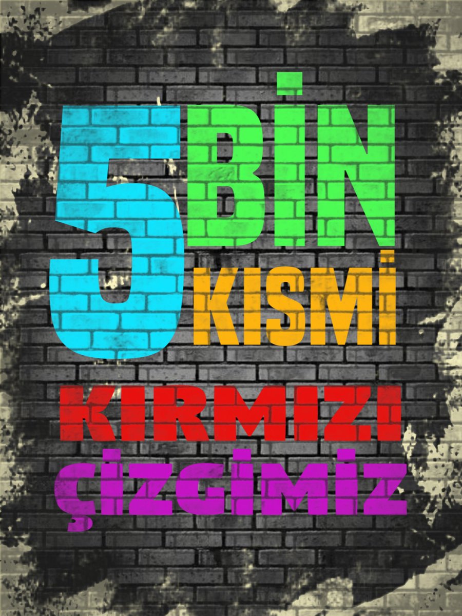 5bin ve kısmi
Kırmızı çizgimiz 
#EmeklilerHakkınıArıyor
#5000VeKısmiHakkınıArıyor