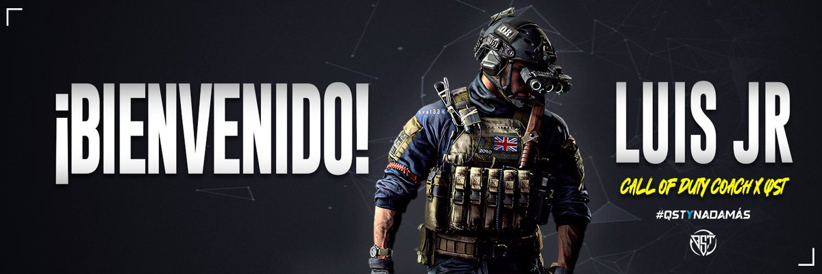 QSTODES ESPORTS (@qstodesesports) on Twitter photo 📢 𝗗𝗶́𝗮 𝗱𝗲 𝗽𝗿𝗲𝘀𝗲𝗻𝘁𝗮𝗰𝗶𝗼́𝗻 📢
¡Hoy tenemos el placer de presentaros uno de los culpables de la mejoría del roster de <a href="/CallofDutyES/">Call of Duty España</a> en #QST ! 🤩
🔥 ¡Démosle la bienvenida a <a href="/LuisBenito7/">Luis Benito</a>! 🔥
#CoD #esports 📢 𝗗𝗶́𝗮 𝗱𝗲 𝗽𝗿𝗲𝘀𝗲𝗻𝘁𝗮𝗰𝗶𝗼́𝗻 📢
¡Hoy tenemos el placer de presentaros uno de los culpables de la mejoría del roster de <a href="/CallofDutyES/">Call of Duty España</a> en #QST ! 🤩
🔥 ¡Démosle la bienvenida a <a href="/LuisBenito7/">Luis Benito</a>! 🔥
#CoD #esports