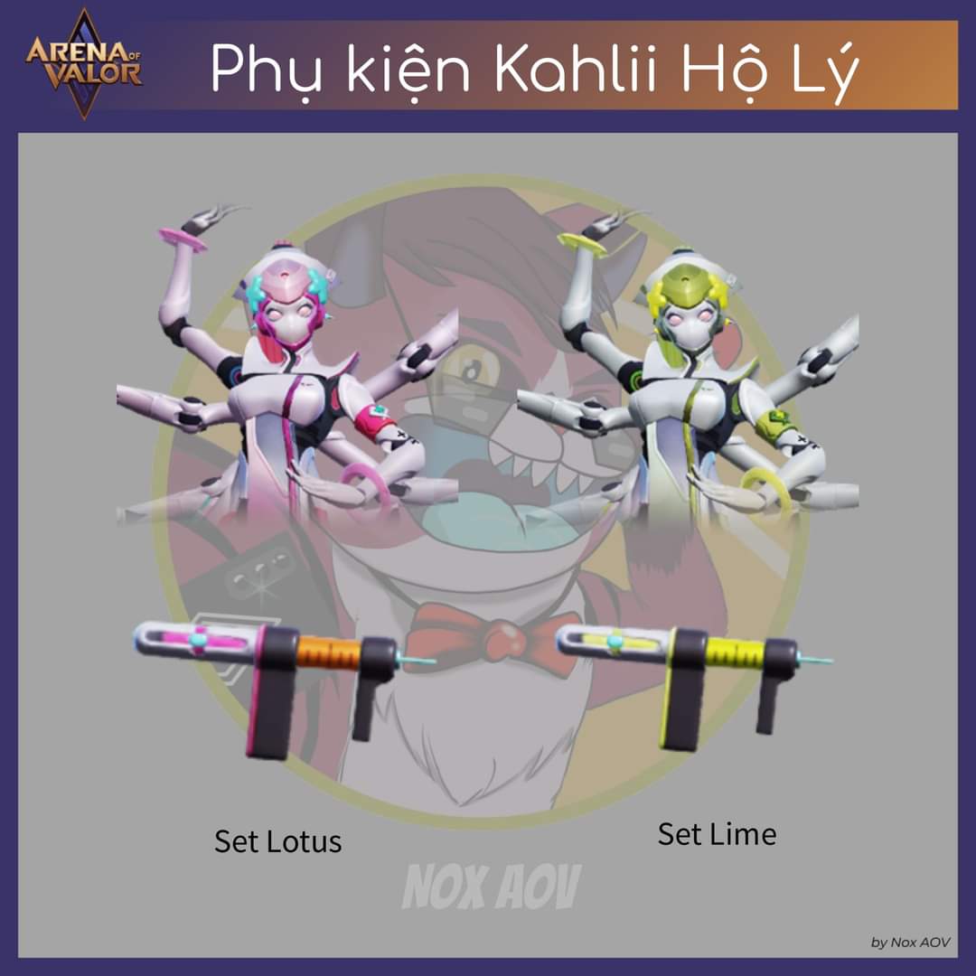 Kahlii components (heroic skin)

#nox #aov #rov #arenaofvalor #アリヴァラ