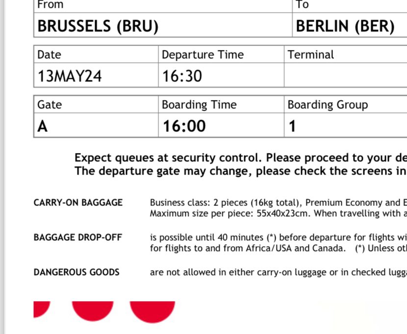 Depart pour #Berlin 🇩🇪 Departure for #Berlin 🇩🇪 Abreise nach #Berlin 🇩🇪