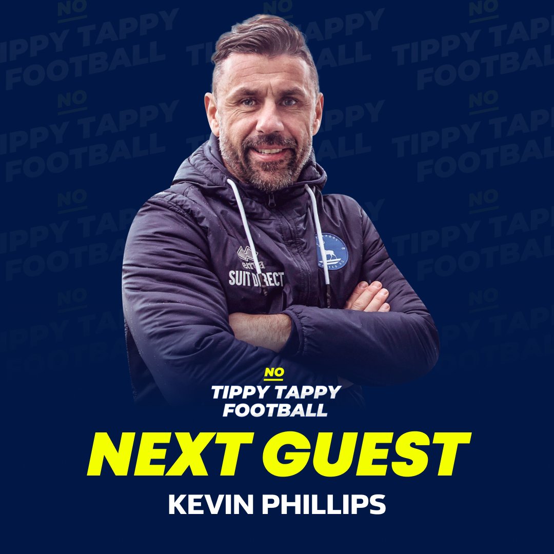 🚨 NEXT GUEST ALERT🚨 

KEVIN PHILLIPS joins Big Sam and @Natalie_Pike_ this week!

As always send in any questions you have for him below. 👇 👇👇

#NoTippyTappyFootball