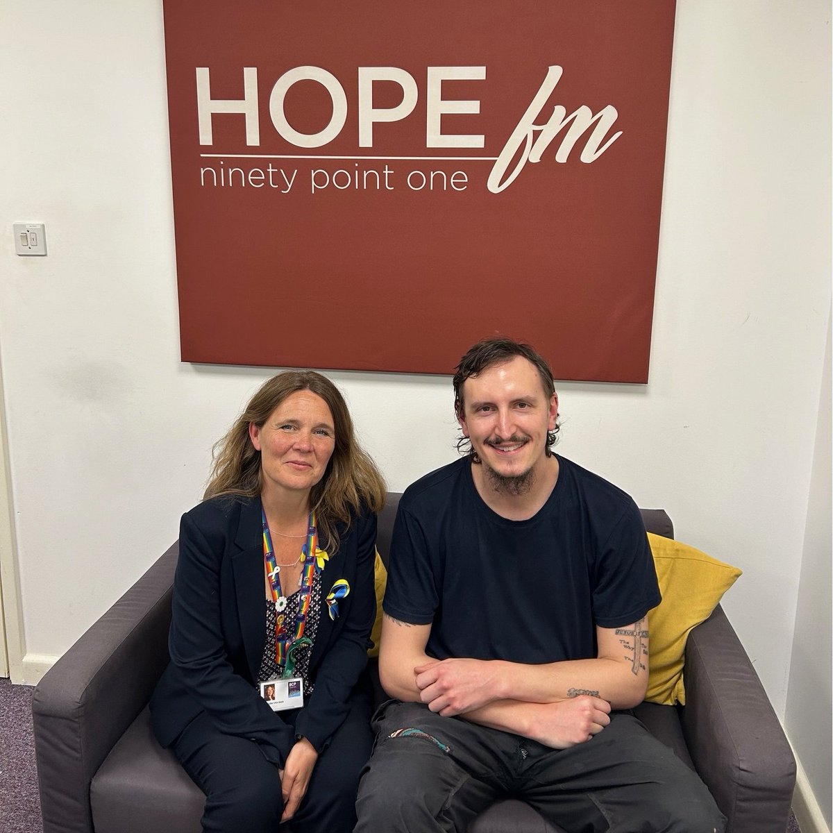 it was a joy to be invited to be in the Hot Seat today on @HopeFM ... chatting about my role as Council Leader, taking their quiz & answering questions from local people. Thrilled to be invited to choose two special songs - In My Life & Dont Stop Believing