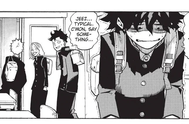 Since everyone and their mom is coming back, I  need Bakugo to have one last moment so Hori can bring back these guys again and see how much Deku and Bakugo have changed together. (The novel scene happened before the big moments so it doesn't matter) 