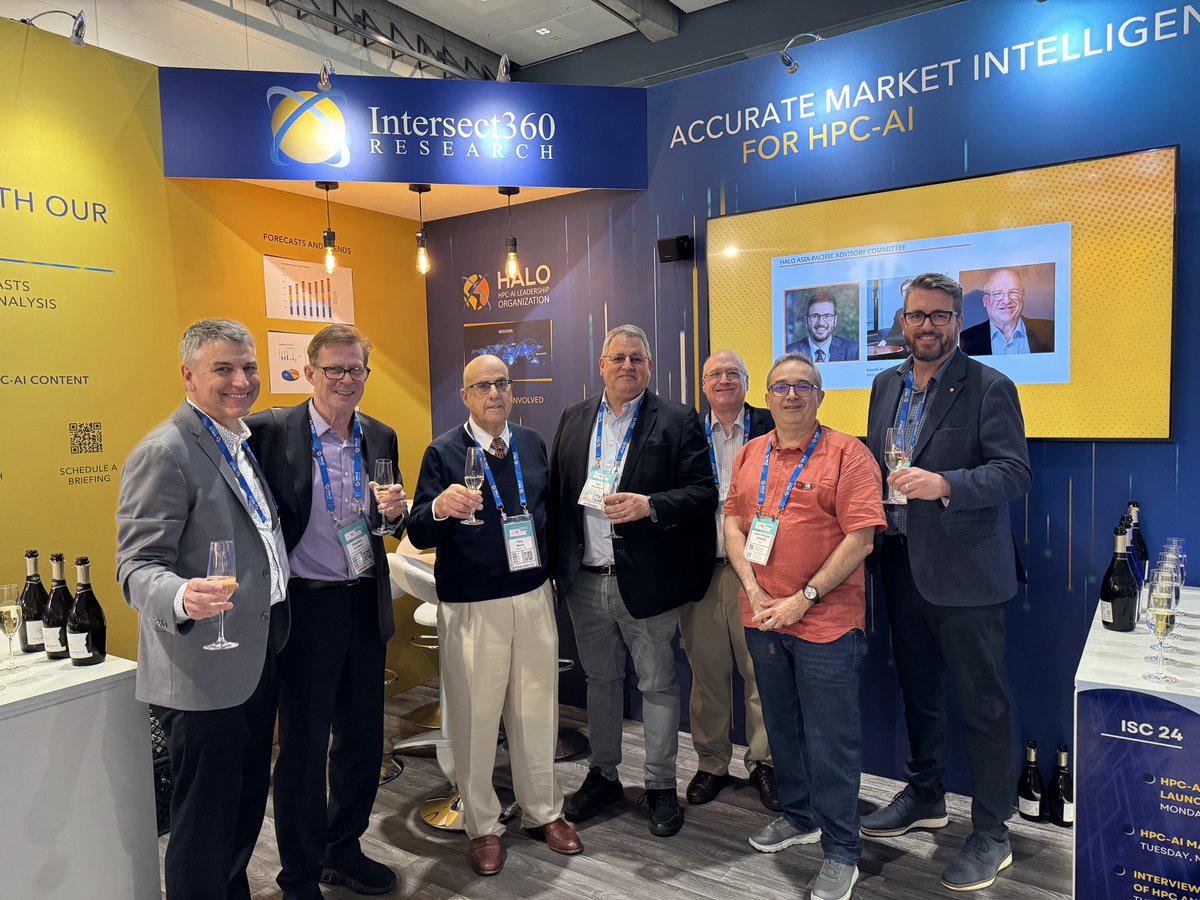A hearty congratulations to the team guiding @HPCAILeadership — @addisonsnell Steve Conway, Paul Muzio, Dan Stanzione, @danolds @jpnomine and @markstickells #isc24 #hpc #ai