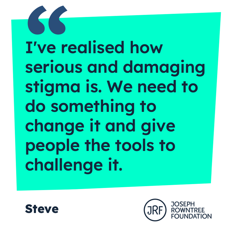📅 Last week, we launched our learnings from the Stigma Free Futures exploration. 🧵 Follow this thread to find the content we shared, including a new analysis of poverty stigma and insight on the experience of the process 🔽 (1/6)