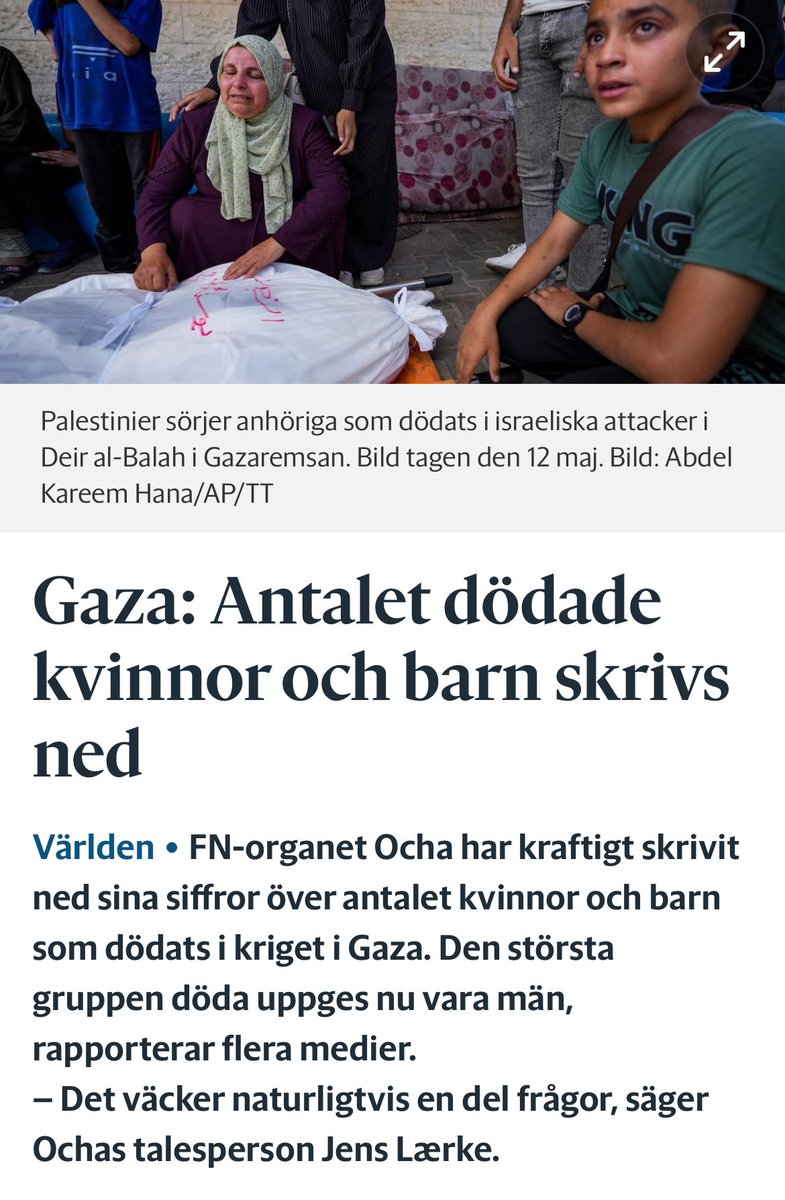 Nästan som att man inte ska tweeta ut statistik från Hamas hälsomyndighet