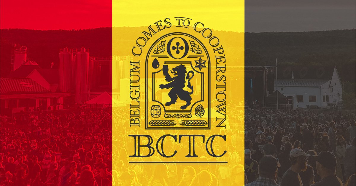 Huzzah! *Belgium Comes to Cooperstown returns! Join us 9/27 - 9/29 for a triumphant weekend of merriment! After a long hiatus, we're back with beers, music, food, and revelry! Tix are on sale now with several options. Info & Tix: tixr.com/e/103780 *BCTC is 21+ Only