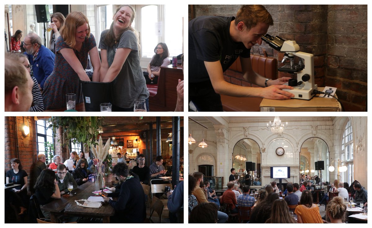 It’s time to quench your thirst for knowledge 🍻 @pintofscience events are hitting venues across the city centre over the next few days - starting tonight. Hear our experts unravel the mysteries of ageing, ChatGPT, sewer robots & more. Book now: bit.ly/4ao9i0U #Pint24