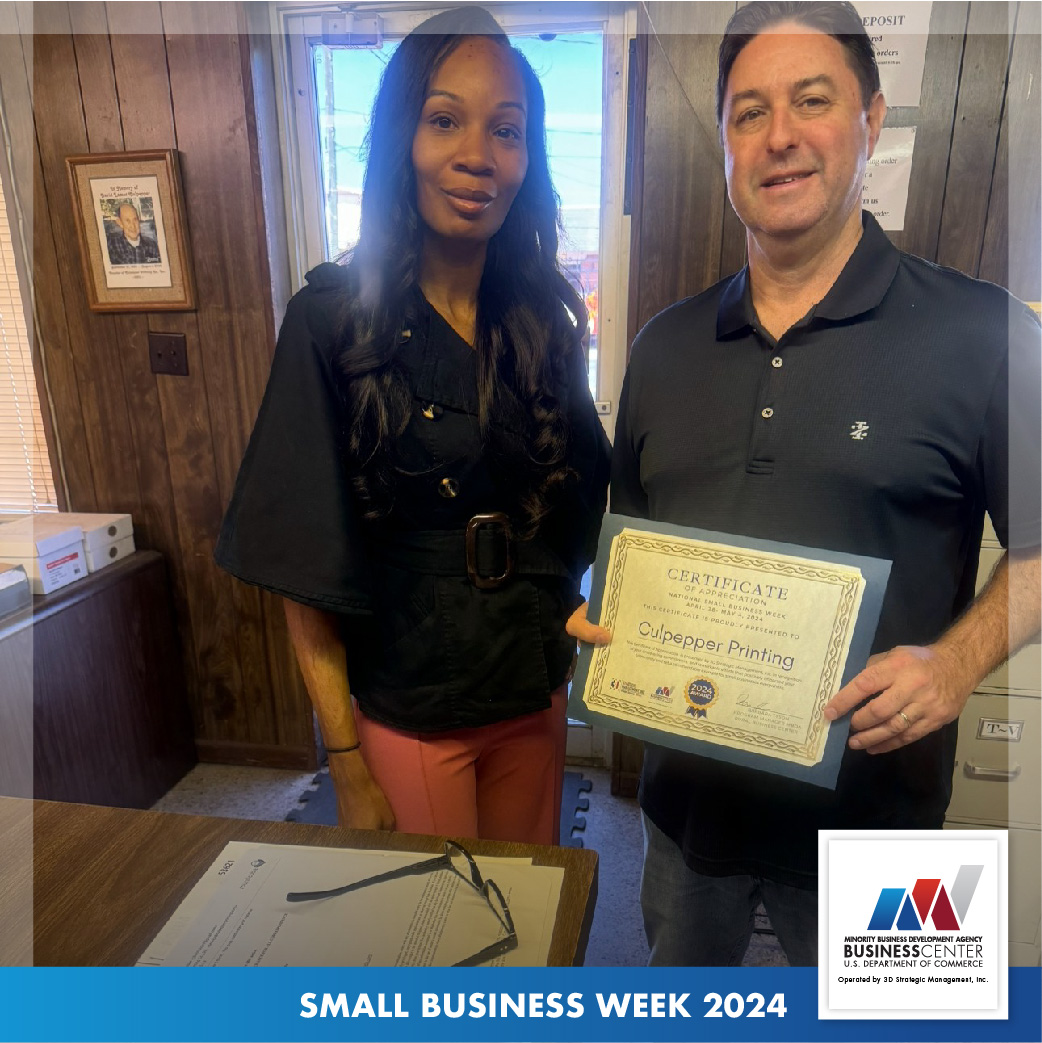 Celebrating Rural Business Owners! 

👏 Let's give a special shout-out to this shining star of Milton's small business community: Culpepper Printing

#SmallBusinessWeek #SupportLocal #ShopSmallBusiness #MiltonSmallBusinesses