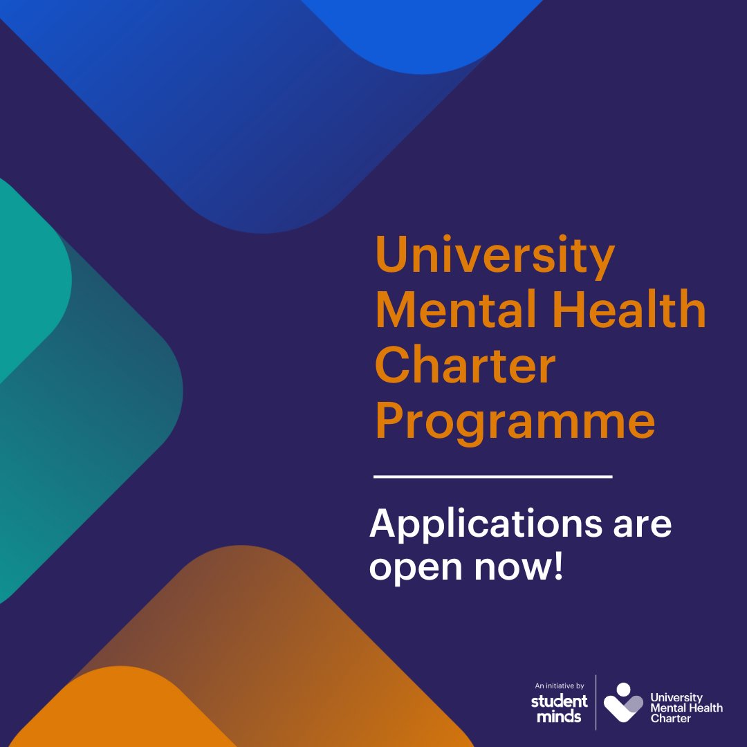 We’re thrilled to announce that the 24/25 University Mental Health Charter Programme registration is now open! We’re delighted to welcome you to our 24/25 programme year. Let’s ensure no student is held back by their mental health. For more info 👉 ow.ly/8BoX50REaBp
