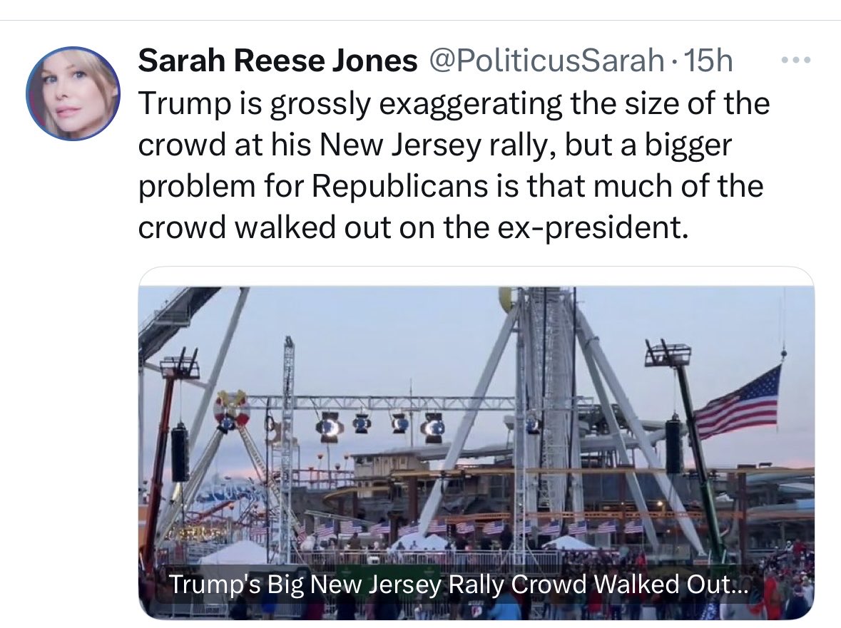 You might be wondering the same thing many of us are: MAGAts walked out of Trump’s rally en masse because they were bored, or unhappy with his slurred, repetitive airing of absurd grievances— but exactly what were they expecting at a Trump rally?!! Had they not seen his resumé?!!