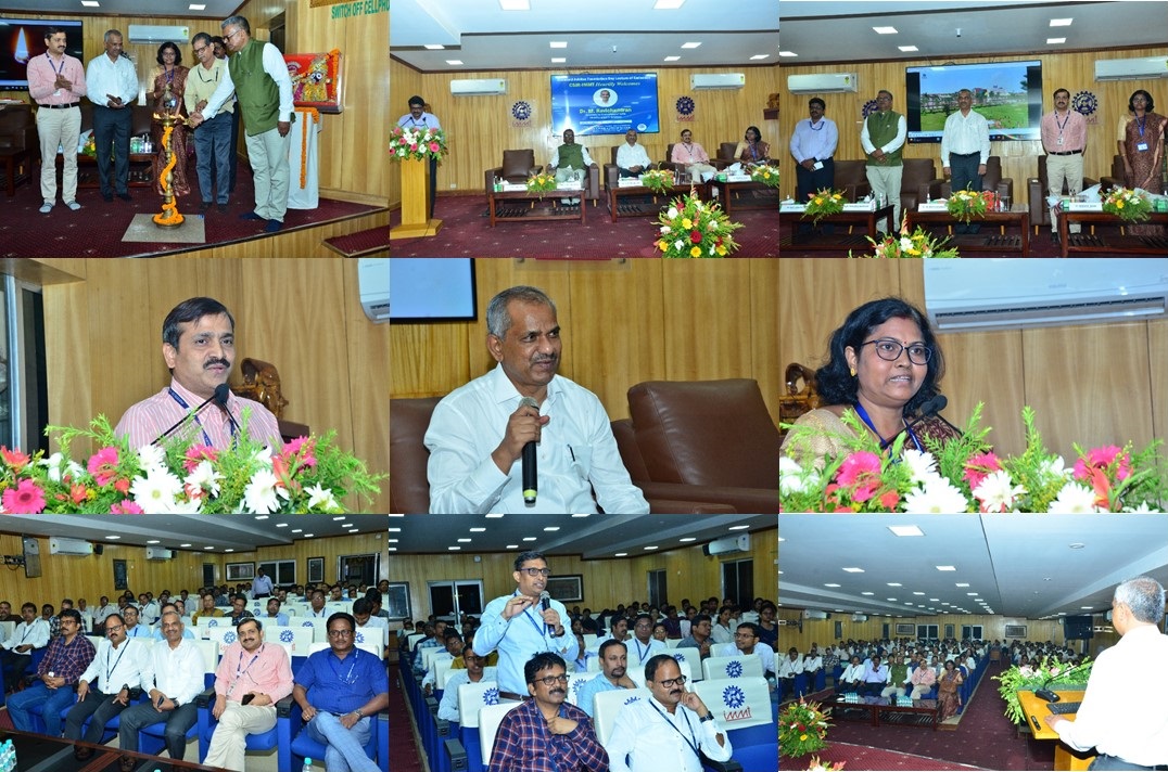 CSIR-IMMT Diamond Jubilee Foundation Day Lecture of Eminence by Dr. M. Ravichandran, Secretary, MoES in the presence of Dr. Debasis Dash, Director, ILS Bhubaneswar and Dr. Manorama Mohanty Director, IMD Bhubaneswar on 13thMay,2024 @moesgoi @CSIR_IND @DrNKalaiselvi @VigyanPrasar