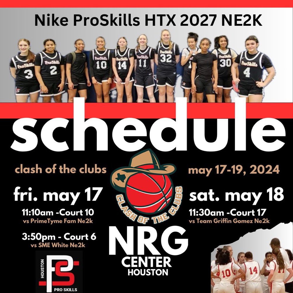 MadysonD_2027's tweet photo. Come out and watch my team this weekend!! 🏀 #HTownBallers  #NikeProSkills #NE2K https://t.co/HFc21YGD6N