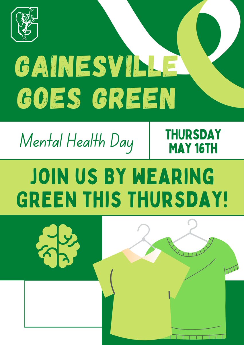 We don't usually recommend wearing green but this Thursday we'll make an exception. #hallgoesgreen