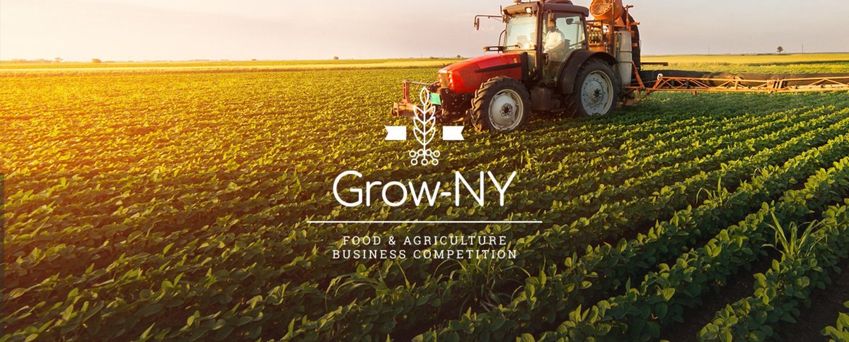 This Wednesday (5/15) is the final day to apply for round 6 of @grow_ny. Pitch your food/ag business idea for a chance to win big. grow-ny.com