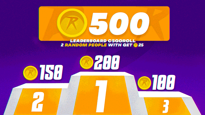 🔥Deposit Competition🔥

☑️To enter:

✅Deposit Coins with Code 'RARI' on #csgoroll to participate!! csgoroll.com/r/RARI

The Leaderboard ends on 26th May and the winners will be announced on my discord.

#CS2 #CS2Giveaway #CSGO #CSGOGiveaway #cs2skins #Giveaways #Giveaway