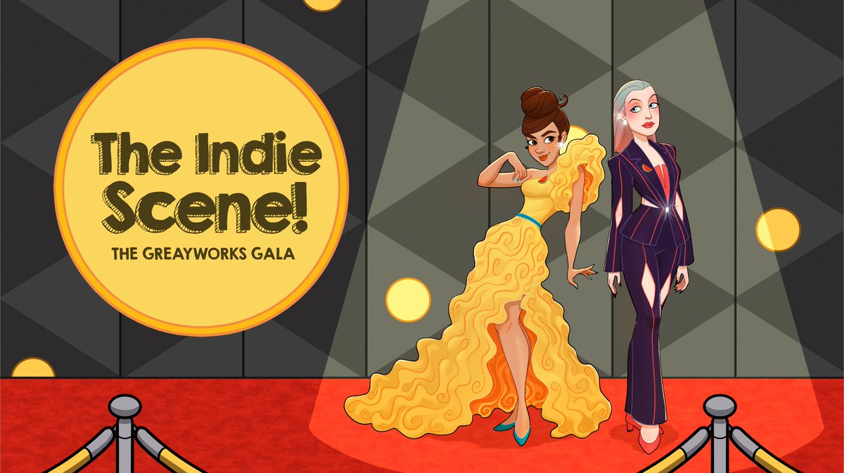 atotheshow's tweet photo. We're very late to the party but these gals have arrived at the Indie Gala! #TheIndieScene

These two are Neli (left) and Mar (right) from our animated show! 

Character art by: @Lexi_Arts https://t.co/G4QuY9YdnI
