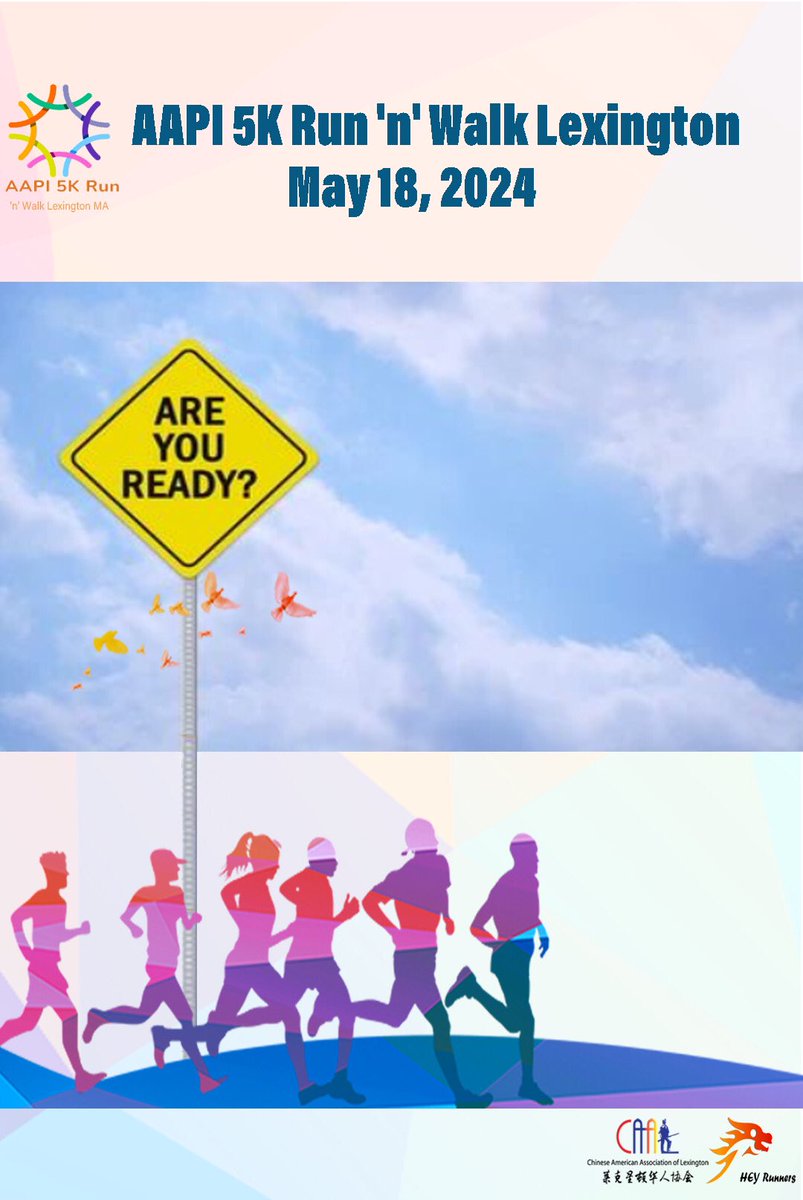 CAALsince1983's tweet photo. 5 day countdown to Lexington #AAPI5K! Are you ready? Are you in? !  Can’t wait to have everyone at a wonderful community event and for a great cause. #AAPIHeritageMonth @lexingtonsuper 
https://t.co/VmQI1hLqaO https://t.co/9lkgB1sDOI