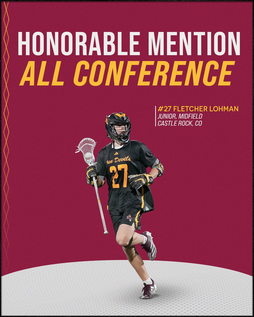 menslacrosseasu's tweet photo. With team success comes individual accomplishments! Congratulations to our student-athletes who earned SLC Honorable Mention All-Conference Honors!

#SIEGE // #makeaSTATEment https://t.co/KRf0RQKlc8