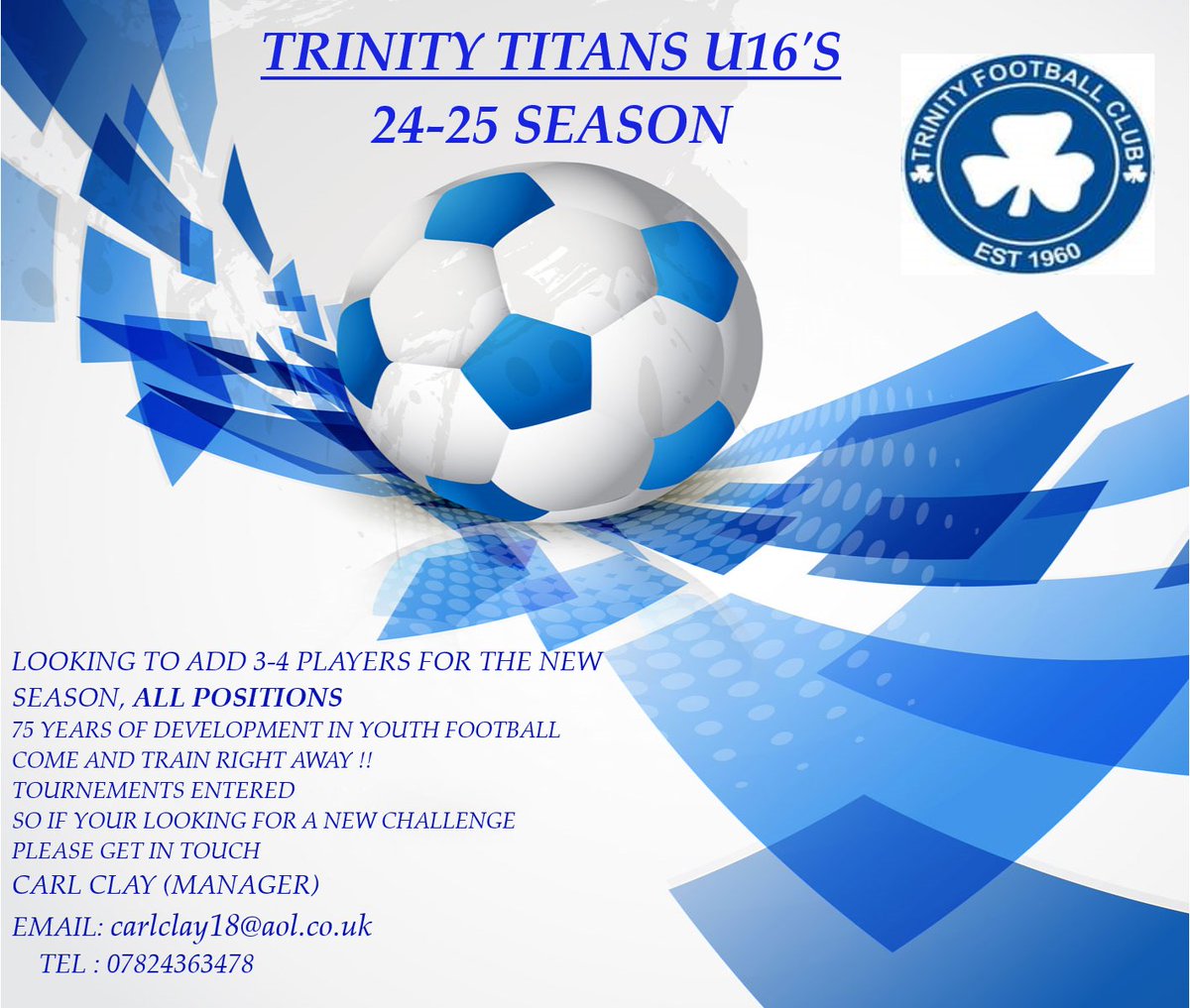 Carl1889Clay's tweet photo. @TrinityFC_Essex https://t.co/ZwlPENbBSD