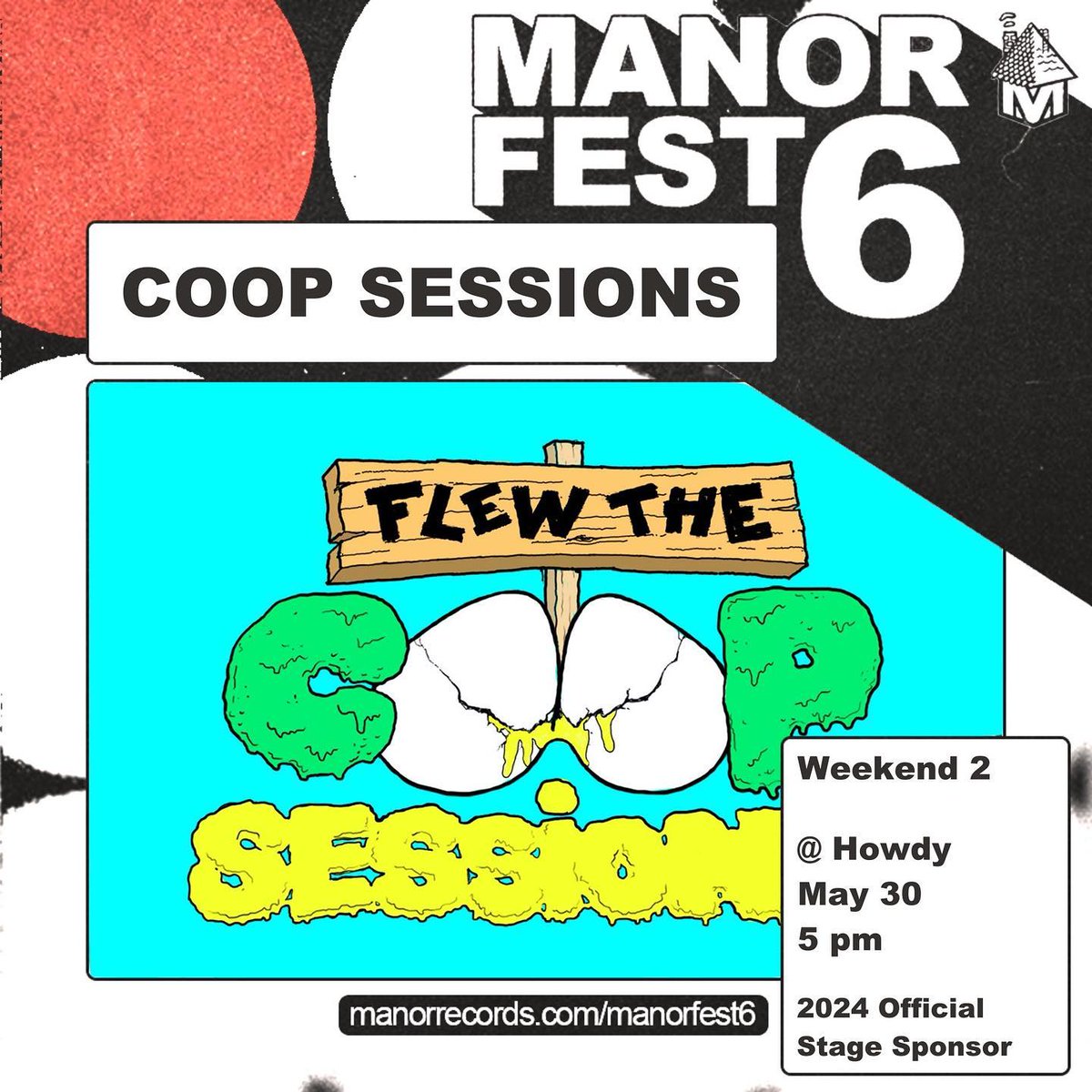 Howdy (@howdykcmo) on Twitter photo Thursday, May 30: We're excited to be hosting a special early evening showcase as part of Manor Fest 6. Acts include Midwestern, 2w33dy, and Thong Gag. Music starts at 5pm. All ages. Festival passes available on the Manor Records website. This stage is sponsored by Coop Sessions. Thursday, May 30: We're excited to be hosting a special early evening showcase as part of Manor Fest 6. Acts include Midwestern, 2w33dy, and Thong Gag. Music starts at 5pm. All ages. Festival passes available on the Manor Records website. This stage is sponsored by Coop Sessions.