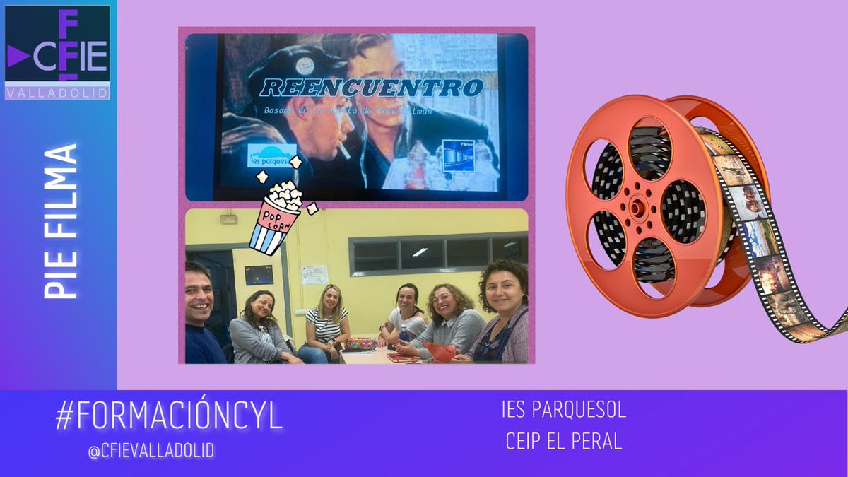 🔚Evaluando el PIE FILMA. Un Proyecto de Innovación Educativa que acerca el cine al aula. @CeipElPeral @IesParquesol #filma #formaciónCyL #tiCyL @educacyl @crfptic