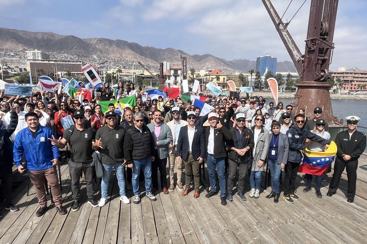 SeremiSalud2's tweet photo. ¡Lanzamiento de #ABFChile2024! 🌊🏄‍♂️ Como Seremi de Salud, nuestro compromiso es promover la salud y el bienestar en todos y todas. 

Antofagasta Bodyboard Festival se llevará a cabo del 16 al 24 de mayo en la Playa Llacolén. https://t.co/iNoXjiFBZm