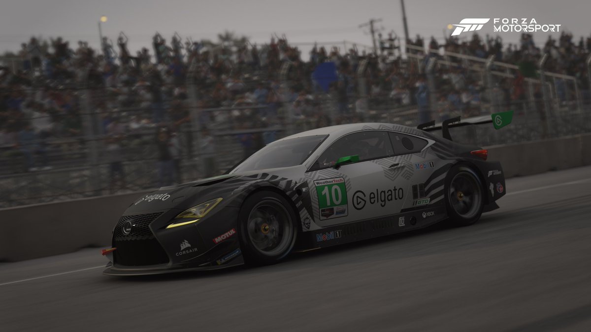 2nd entry in my 2024 @ForzaMotorsport 'What If?' Livery series. What if... @elgato @CORSAIR Sponsored a @Lexus RC F GT3 in the 2024 @IMSA Series? Available in game now!