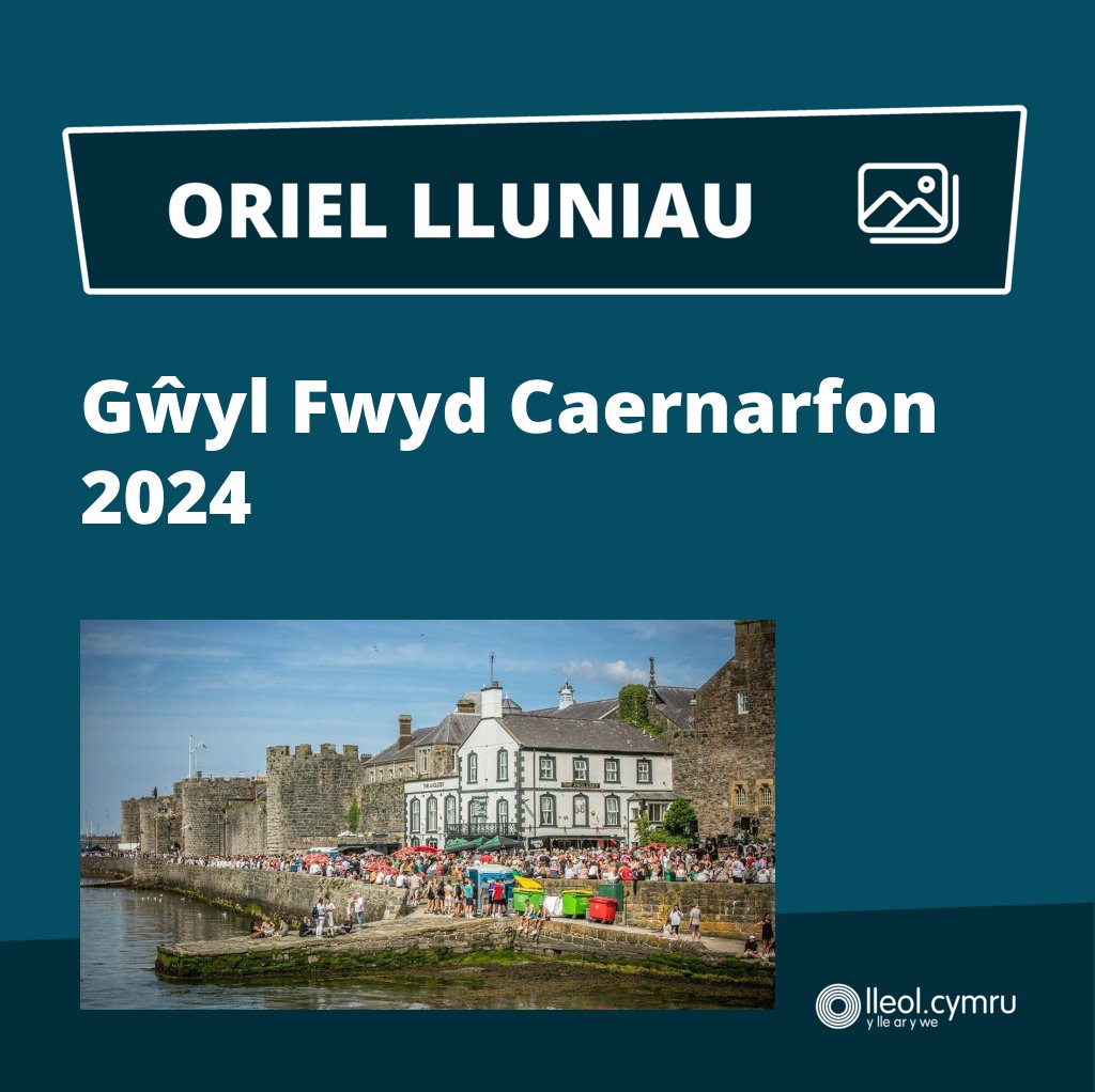 **ORIEL LLUNIAU NEWYDD**

&gt;&gt; Gŵyl Fwyd Caernarfon 2024

Manylion yma &gt;&gt; bit.ly/3UYBGRS
