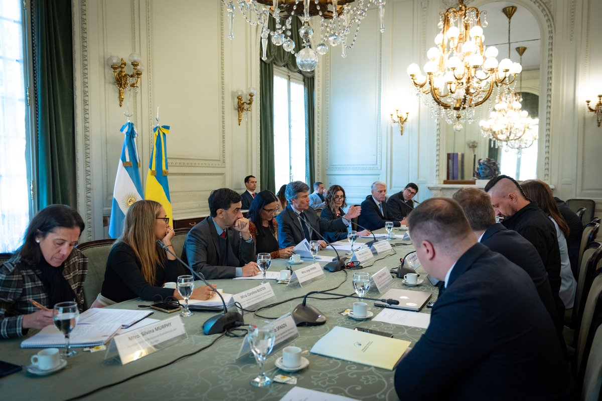 In October, 🇺🇦&🇦🇷will hold a meeting of the Joint Ukrainian-Argentine Intergovernmental Commission on Trade and Economic Cooperation for the first time in 18 years. We agreed on this during the meeting of the co-chairs of the commission of the Minister of Strategic Industries of…