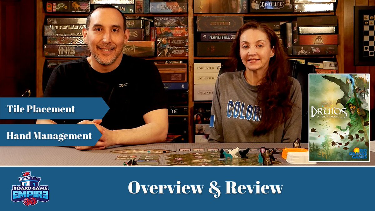 Druids of the Elements Overview & Review youtube.com/watch?v=tXneAF… @riograndegames #boardgameempire #Review #TopGames #BoardGames #Druids #RioGrandeGames #BGG #boardgamenight #boardgamenights #boardgameaddict #boardgamegeeks #boardgameday #boardgamecommunity #gamenight
