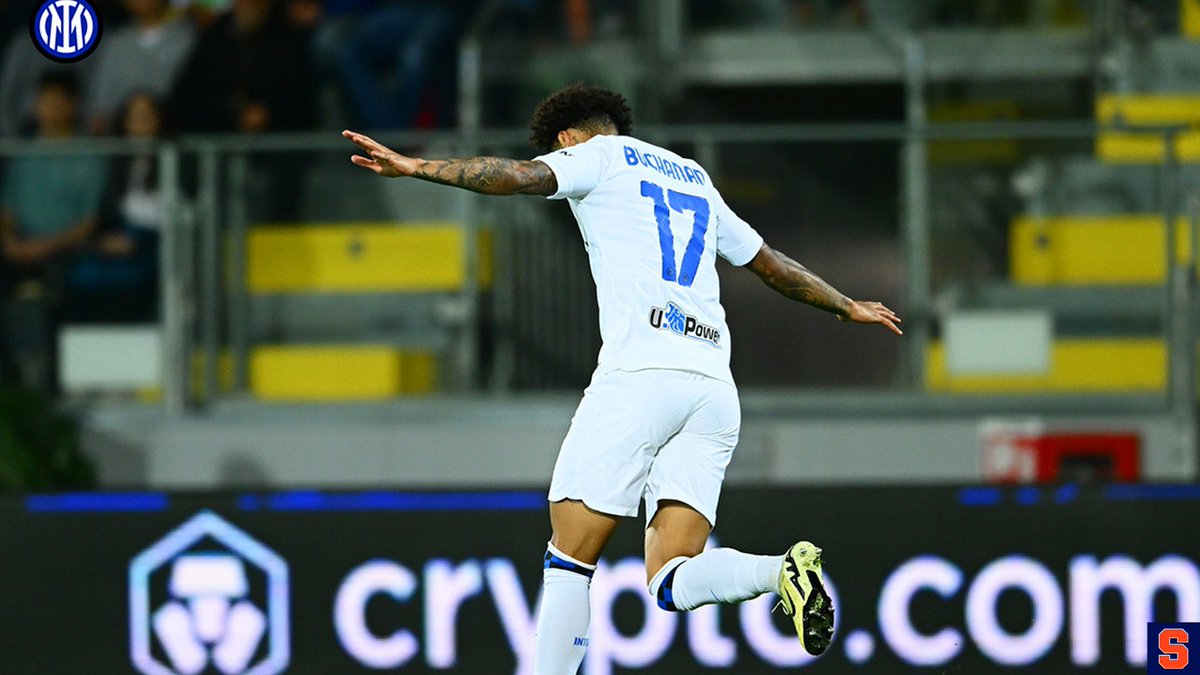 Frames from Tajon's first goal! 📸🍊 📸: Inter Milan #DareToDream | #ForzaInter