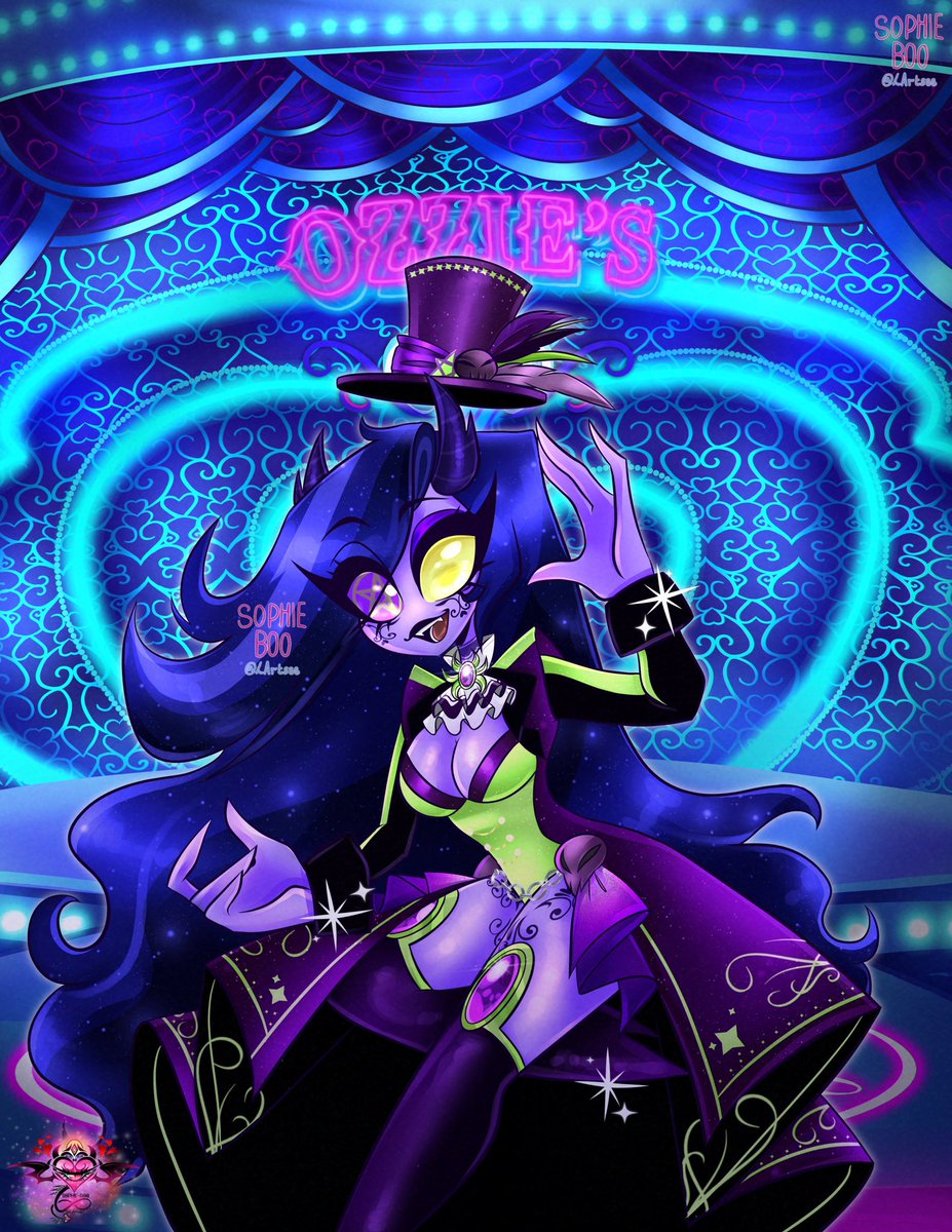 LArtsss's tweet photo. ⚜️💜Finished @Channy814 commission 💙⚜️
I’m so glad u like it ✌️✌️
Shaded waist up commission with detailed background
Art by me
#HelluvaBossFanart #HHOC
#HelluvaBossOC #helluvabossOzzie #helluvabossart #helluvaboss #lustring #osmodeus https://t.co/ql0AsHiWte