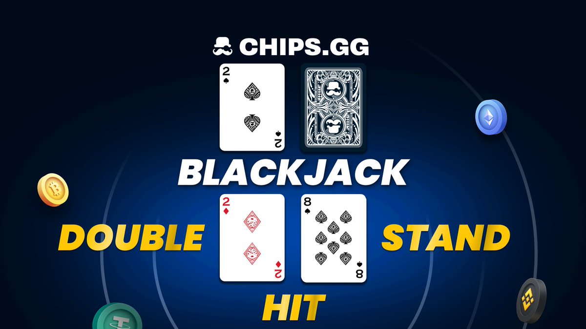 🃏 If we gave you a $100 hand on Blackjack, what’s your next move? ♠️ ❤️ Like for Hit ♻️ Retweet for Stand 👇 Comment for a Double
