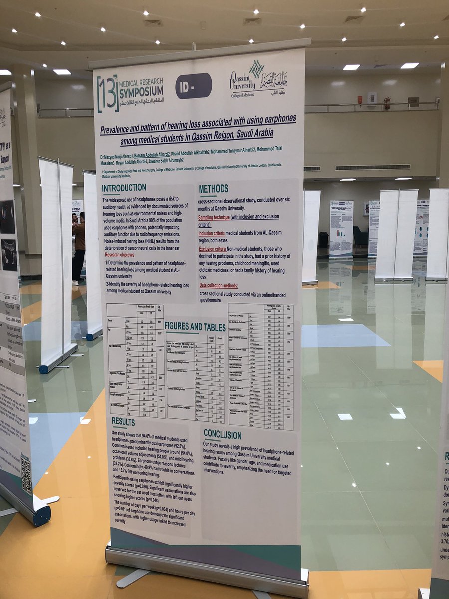 Dr_BassamENT's tweet photo. سعدت بمشاركتي (منظم/بوستر) في الملتقى البحثي 13 بجامعة القصيم 
كل الشكر لجميع المشرفين والمنظمين على هذا العمل الجبار ومنها للاعلى باذن الله 
#QUMRS13 https://t.co/OGCec8bsIE