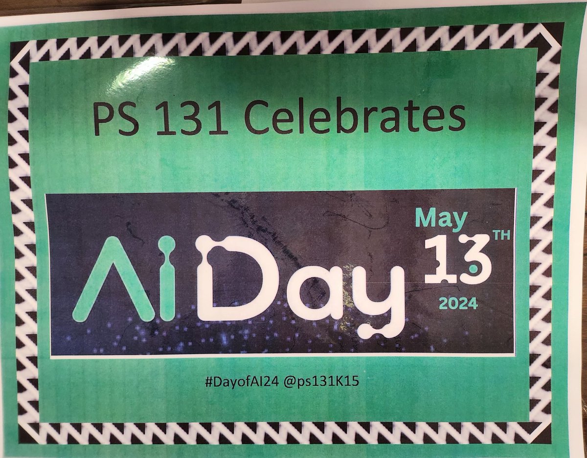 ps131K15's tweet image. Happy Day of AI!!! Our students had a fun day of learning about AI- Artificial Intelligence using #QuickDraw and #AIforOceans @KarenWatts729 @NYCDOED15 @StamatinaH