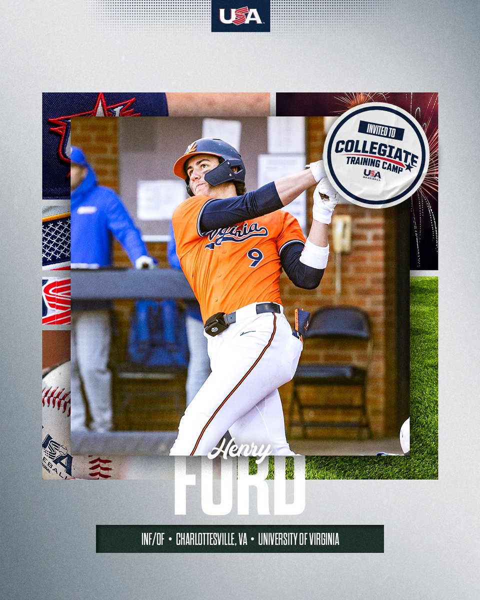 Henry Ford is coming to Cary! @_henryford_9 | @UVABaseball