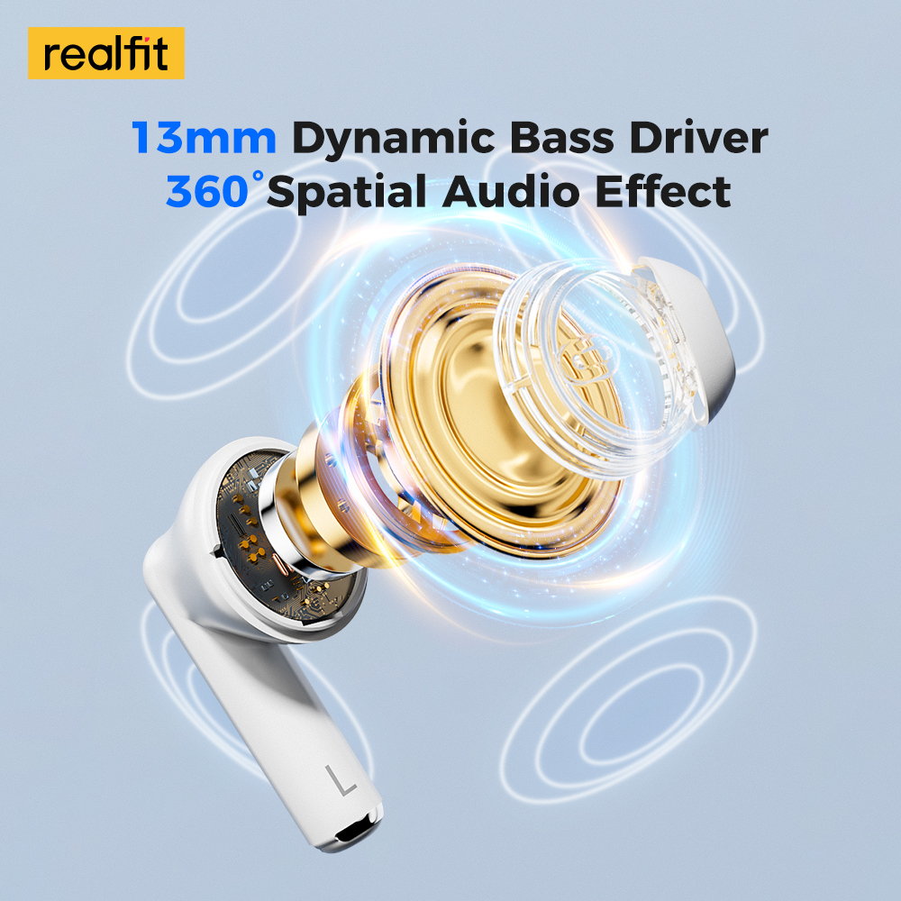 realfitind's tweet photo. "Upgrade your audio game with RealFit F2 Pro TWS - you won't be disappointed! 🎧 #AudioUpgrade #RealFitF2Pro" https://t.co/0nK1mbYBG2
