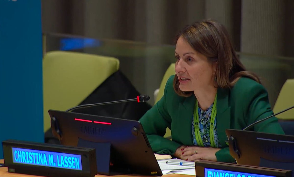 'Why Denmark? - Founding member of #UN - Committed to multilateralism - Defender of core principals of int'l cooperation' From opening remarks at #UNSCElections by Amb. Christina Markus Lassen of Denmark