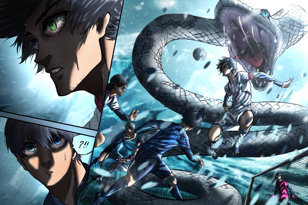 The ultimate defense🐍

#bluelock