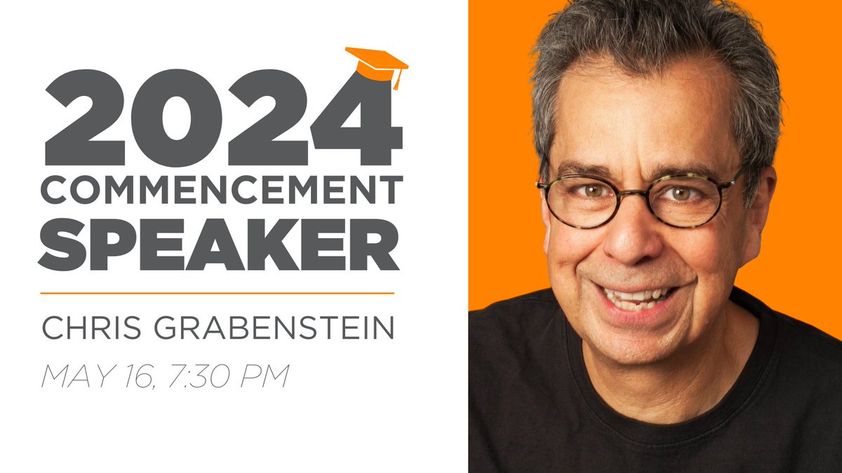 New York Times Bestselling Author @CGrabenstein (‘77) will be the keynote speaker at CCI’s Commencement Ceremony this week! We look forward to welcoming him home to Rocky Top as we celebrate our graduates. 🎓🍊