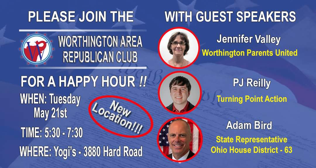 I am so excited to be speaking alongside this amazing lineup of speakers at the Worthington Area Republican Club next week. You won't want to miss this!
