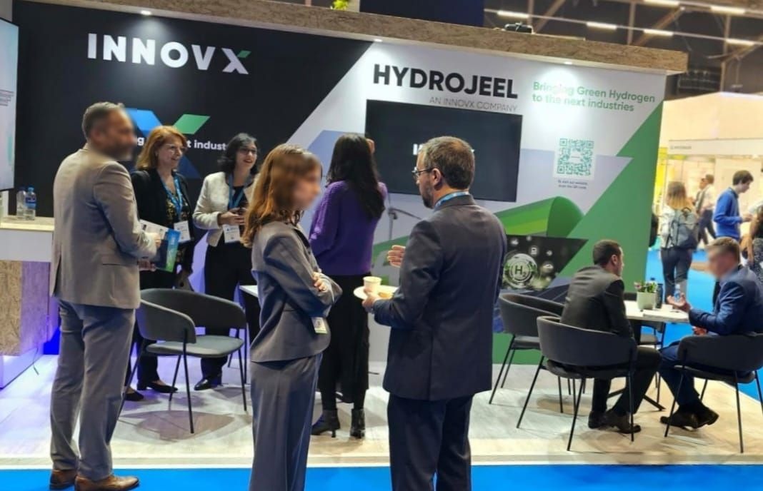 Day 1 at #WorldHydrogen2024 🙌

NNOVX & Hydrojeel teams are here to bring green hydrogen to the next industries.

Visit our stand to learn how we're shaping the future of green hydrogen and ammonia production.

#INNOVX #HydroJeel #SustainableEnergy
