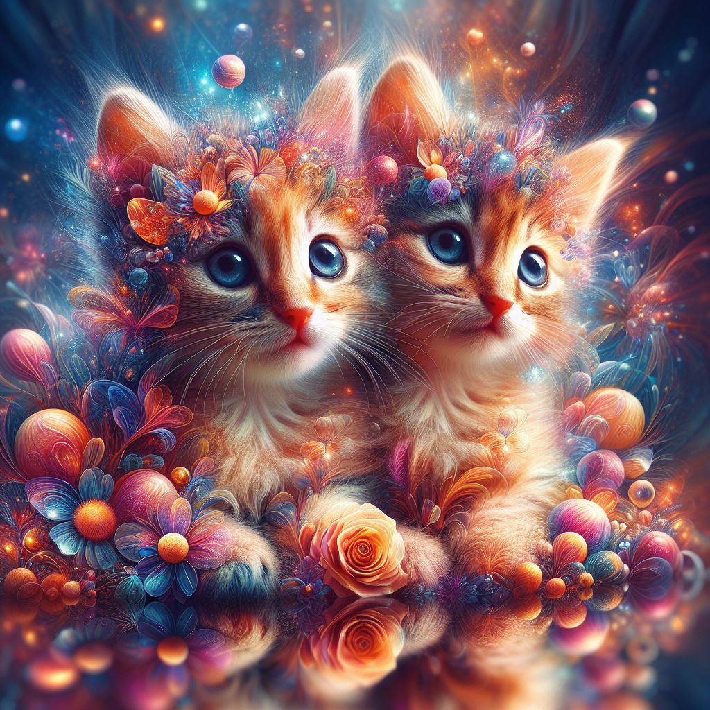 QT with your Flowerpunk Kitten art