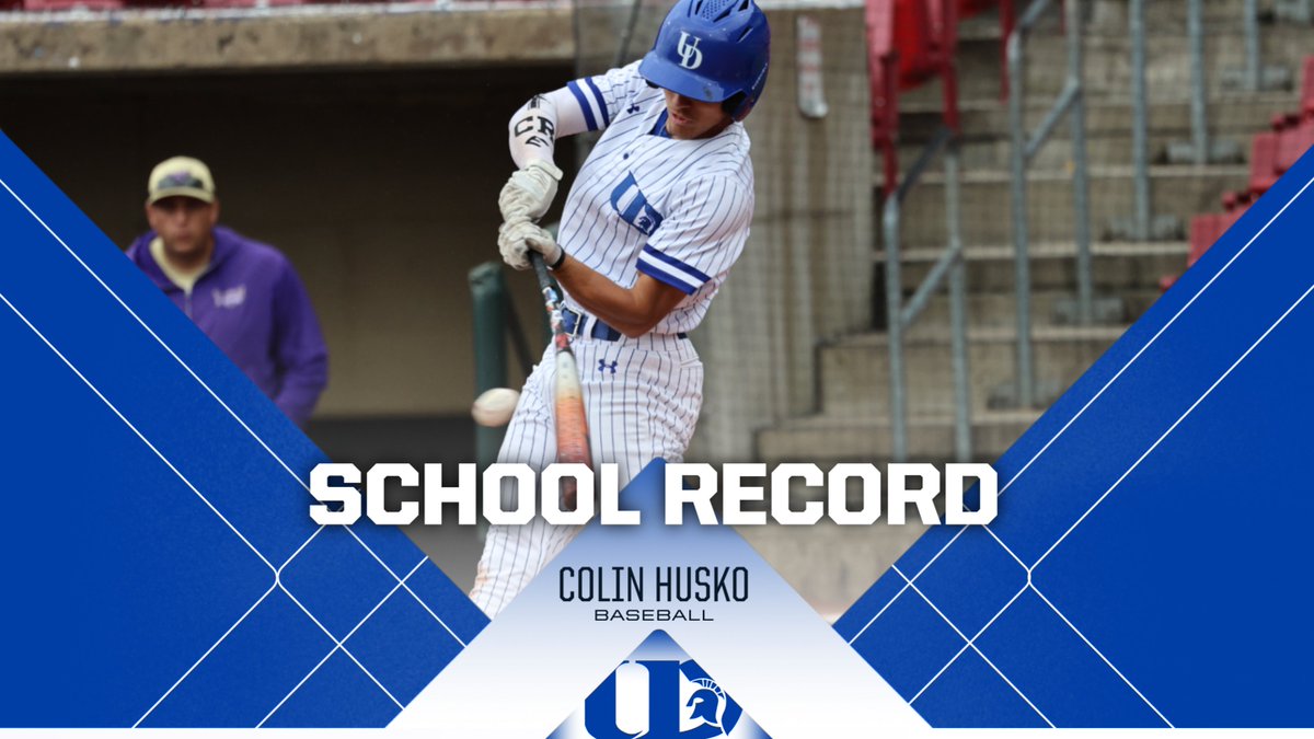 In the Spartans final game of the 2024 season, Colin Husko broke his own single season hits record with 68 hits! (Previous record: 65)

Husko now has the two highest single season hits records at <a href="/UDubuque/">University of Dubuque</a> in just his first two seasons for the Spartans!

<a href="/UD__Baseball/">University of Dubuque Baseball</a> x #Spartans