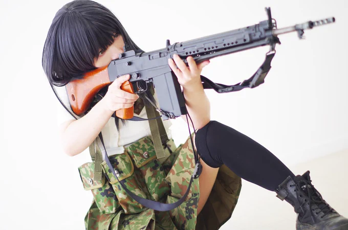 #片膝立てポーズを上げたら皆も上げてくれる